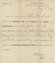 Arthur Parkinson Confirmation Certificate